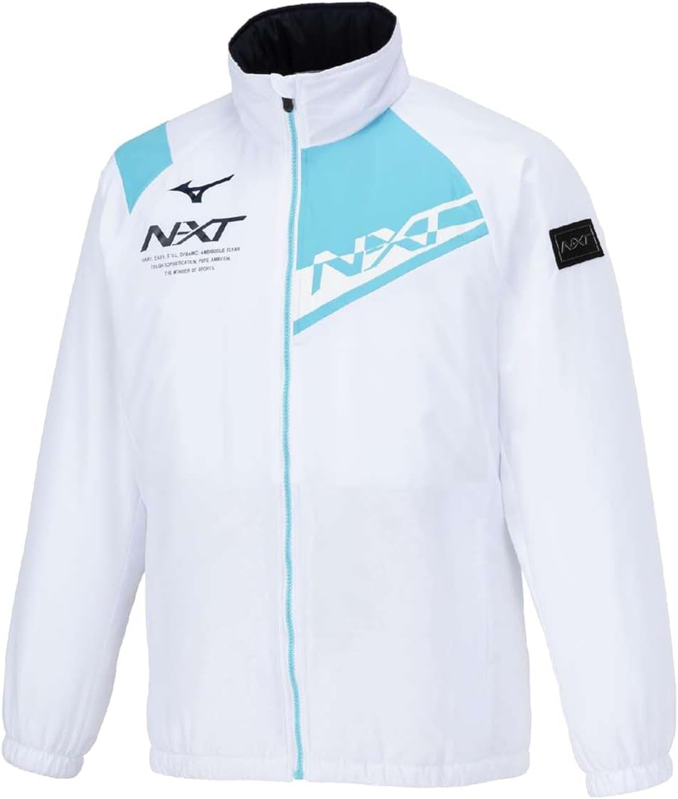 美品Mizuno ホワイト ブレスサーモ中綿ジャケット MIZUNO 【ホワイトのみ】MIZUNO（ミズノ）N-XT 中綿ブレスサーモ