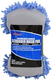 Microfiber Chenille Scrubber Wash Pad - Lot of 5