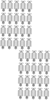 Mikikit 40 PCS GIGABYTE motherboard screws laptop holder stand motherboard standoffs computer screws laptop SSD Computer Part Hex Nut SSD Standoff Mounting SSD hard disk notebook Metal M2