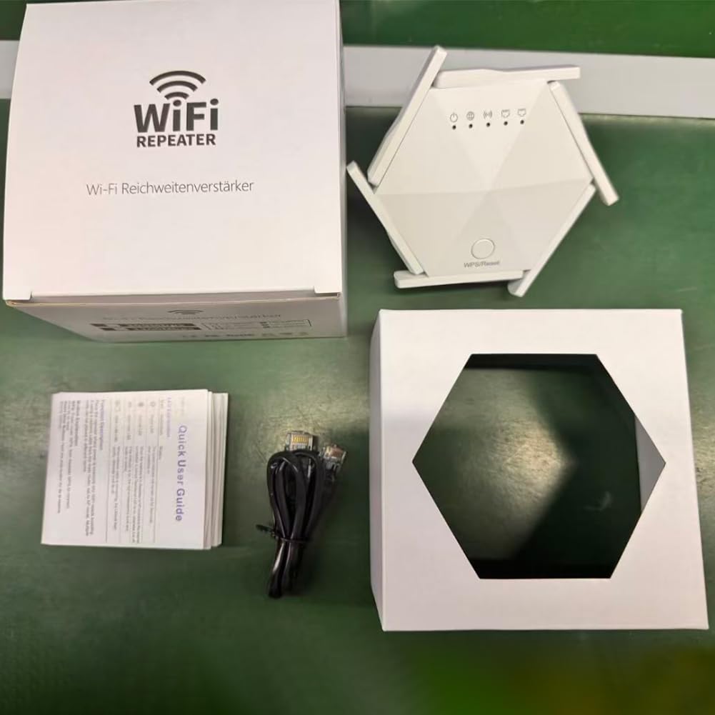 Répéteur de Signal WiFi, Haut débit Double Bande 1200 Mbps Amplificateur
