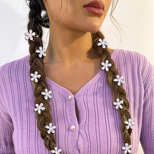 Pinzas pequeñas decorativas para cabello 12 piezas miniatura 2