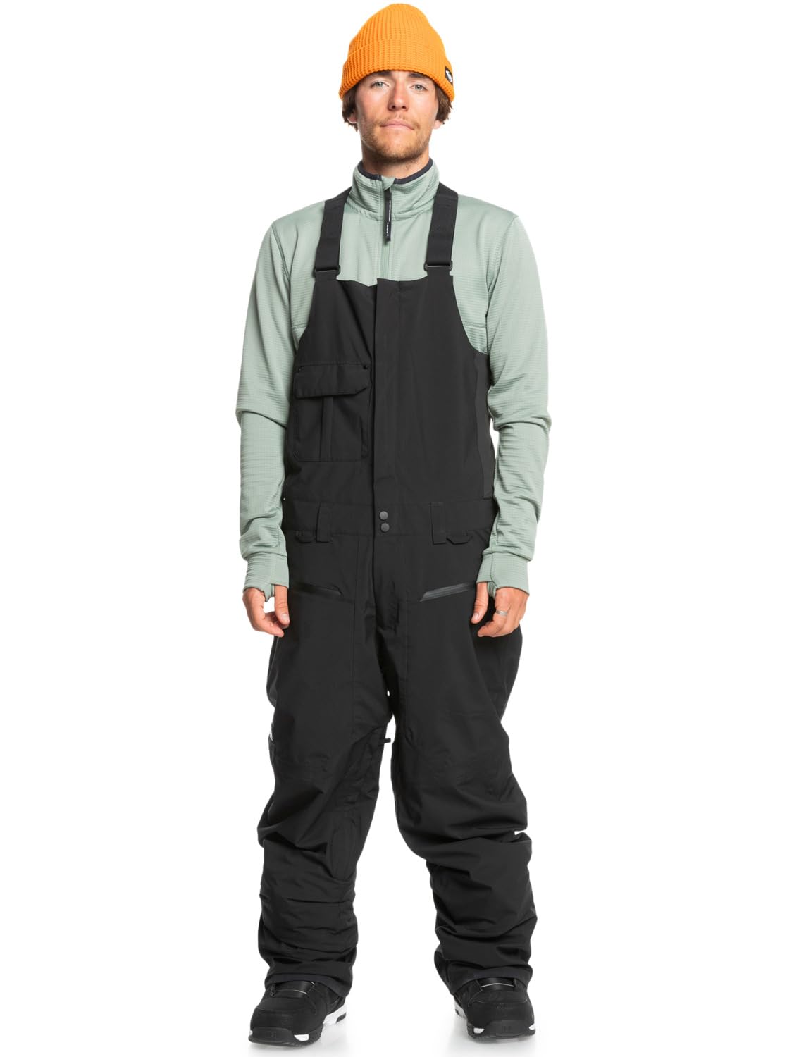 Quiksilver Snow Pants Utility BIB Men Black XS