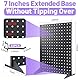 Novelfun 2PCS Stecktafel Display Stände 17 X 13 Stecktafel Organizer mit 32pcs Haken, Tischplatte Präsentationsständer Metall Pegboard Display Stand für Schmuck, Schlüsselanhänger, Aufkleberc