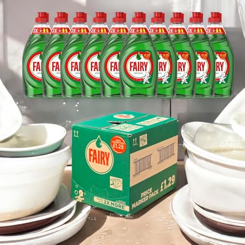 Fairy Washing Up Liquid Original 10 x 320ml box pack