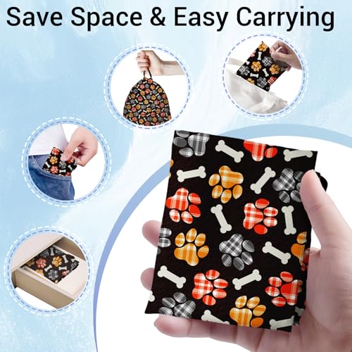 Image of Grip Bag for Gymnast Colorful Paw Plaid Adjustable Gym String Storage Pouch Patriotic Small Bag