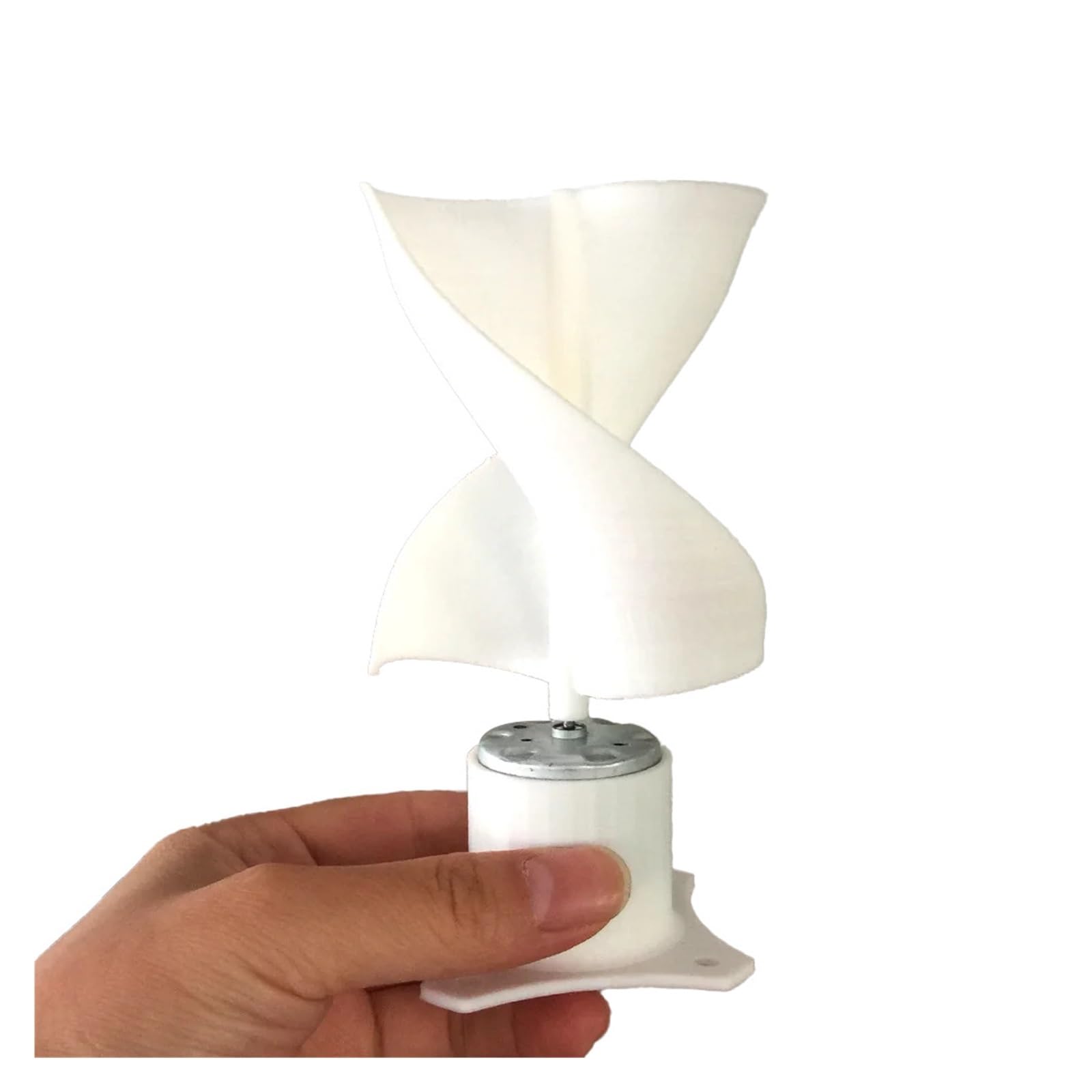 ZROEAU Turbina eolica Modello 20w Micro turbina eolica con generatore Eolico Verticale Leggero a LED per casa, Ufficio, Aula, Festa