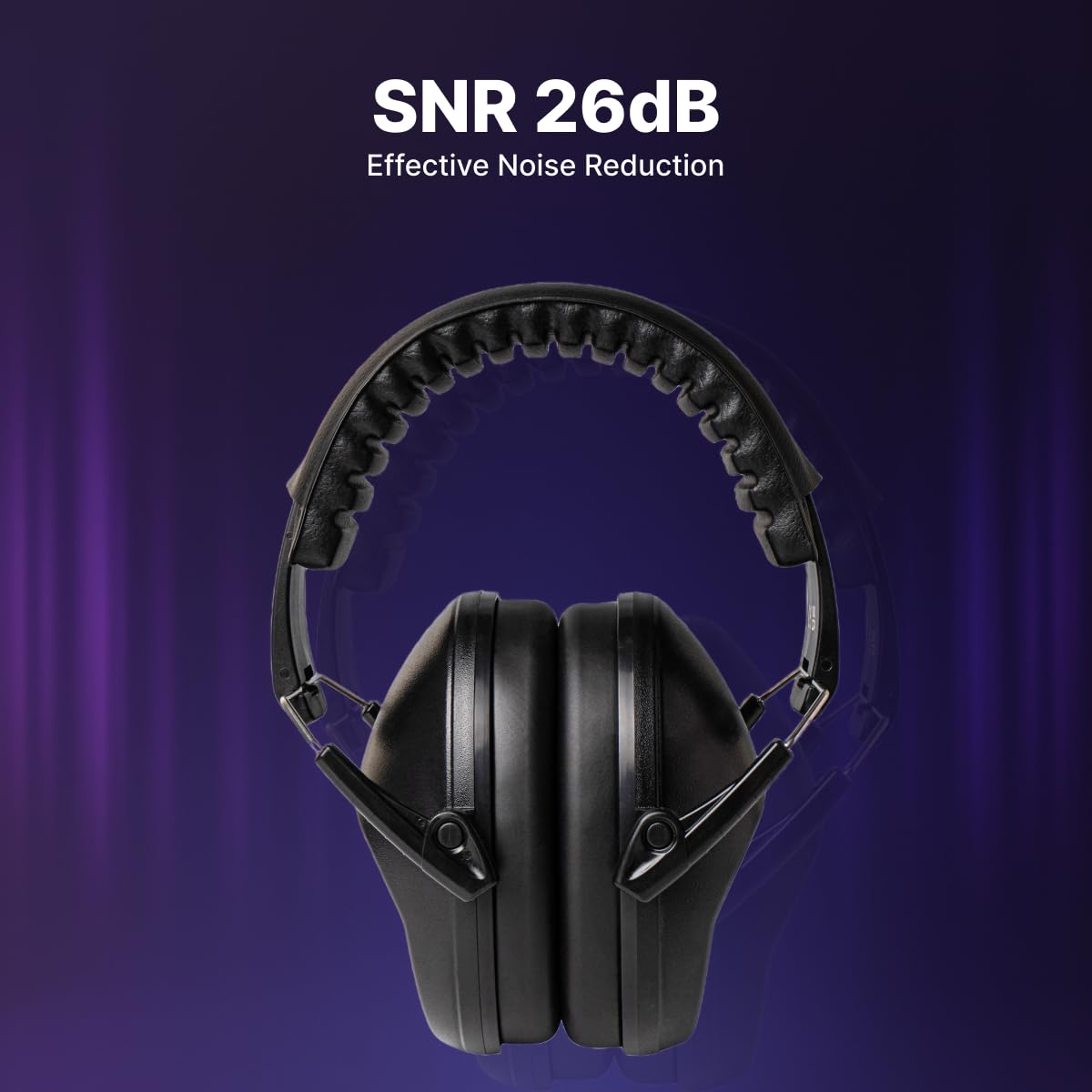 DOMIRA Kids Ear Defenders SNR 26, Noise Cancelling Ear Muffs for Children Hearing Protection for School Travel & Shooting - Image 3