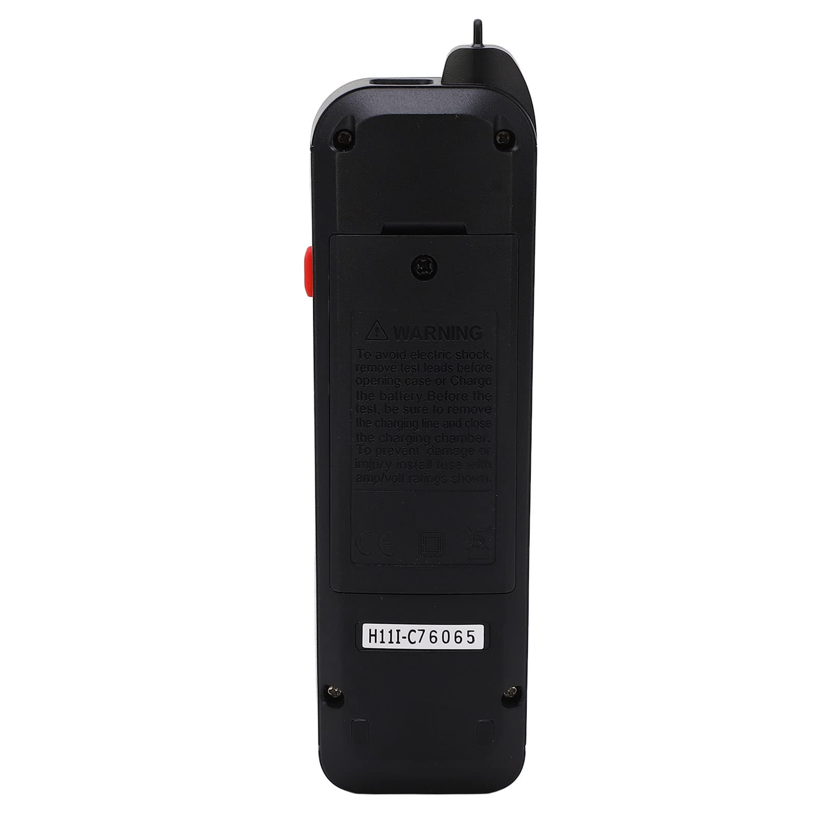 Multímetro digital portátil, pantalla grande retroiluminada, probador de corriente de voltaje preciso para proyectos domésticos y científicos, material ABS, 1000 mAh
