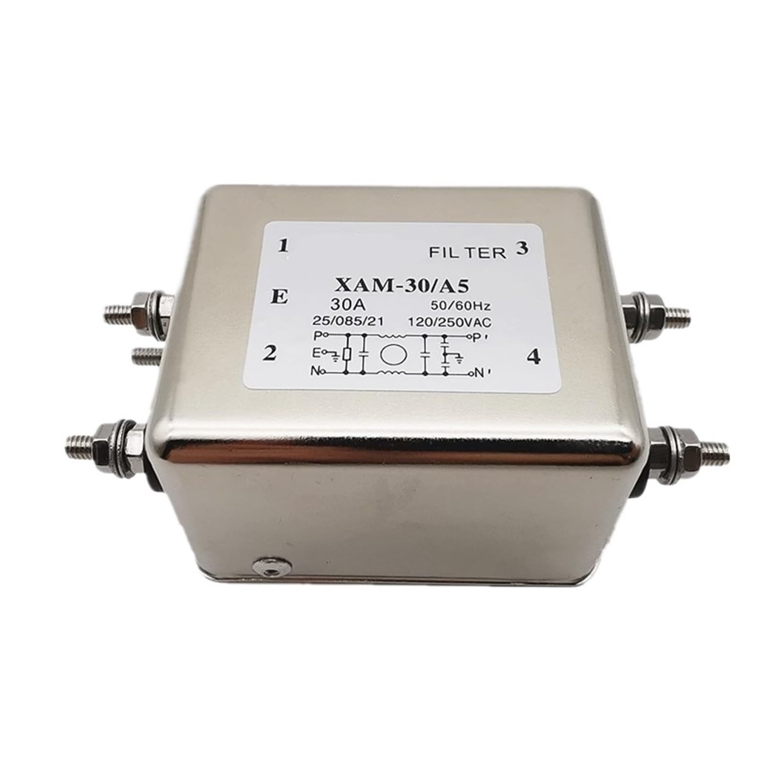 Filtro antiinterferencias XAM-30/A5 para eliminar el ruido eléctrico de 220V