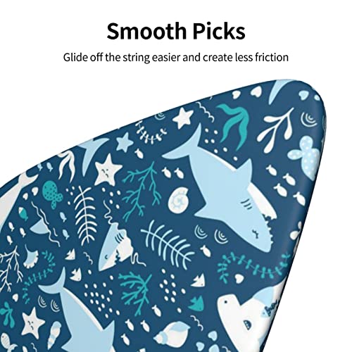 Ensemble de 6 médiators de guitare poisson bleu mignon pour guitare acoustique, guitare électrique, basse, ukulélé – fin… - Les Beatles, Paul McCartney, John Lennon, RIngo Starr, George Harrison Ensemble de 6 médiators de guitare poisson bleu mignon pour guitare acoustique, guitare électrique, basse, ukulélé - fin… – Image 8