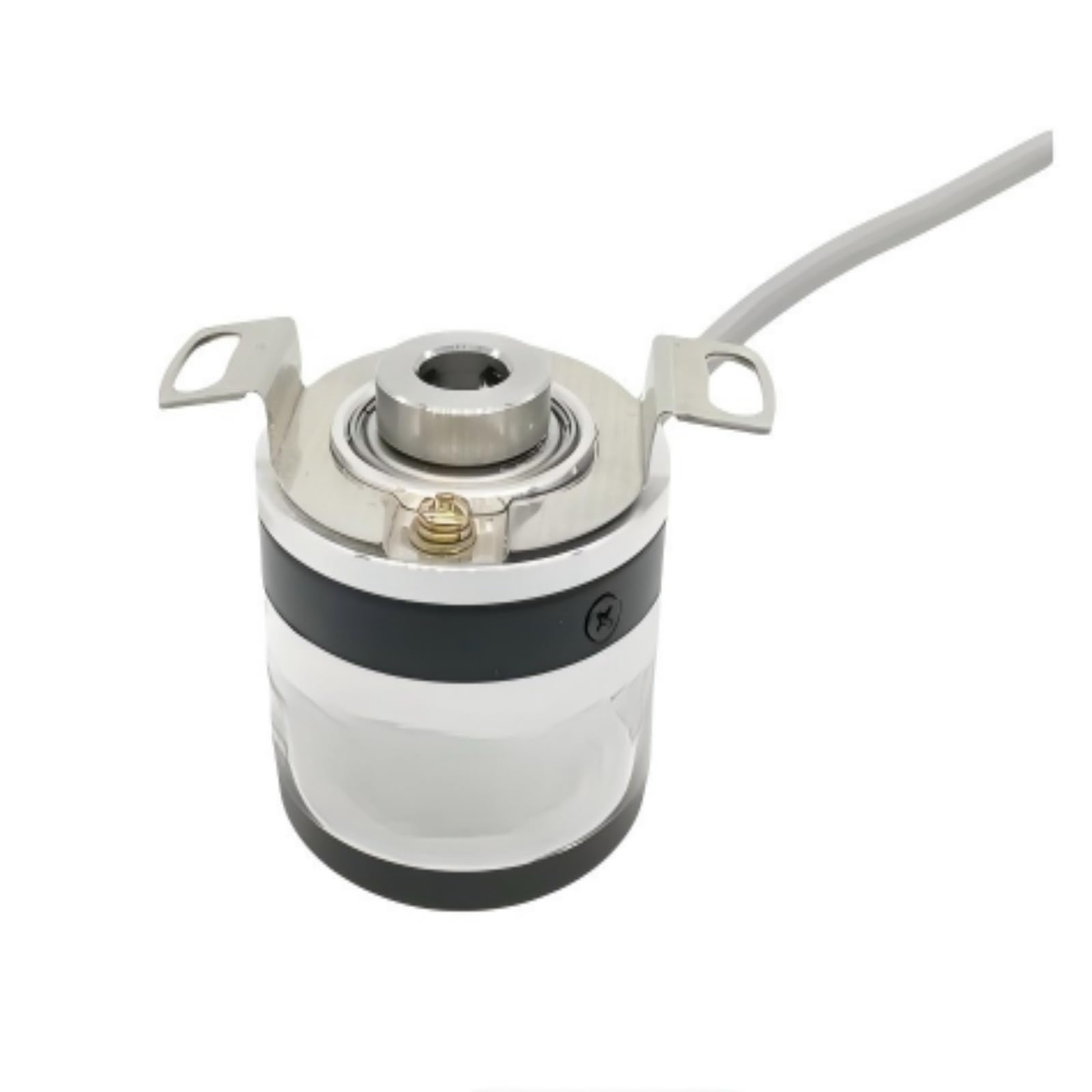 Eje hueco del codificador rotatorio agujero ciego de la serie GHB38 8 mm especializado for maquinaria textil codificador de ángulo incremental(Push-Pull Circuit,1024)