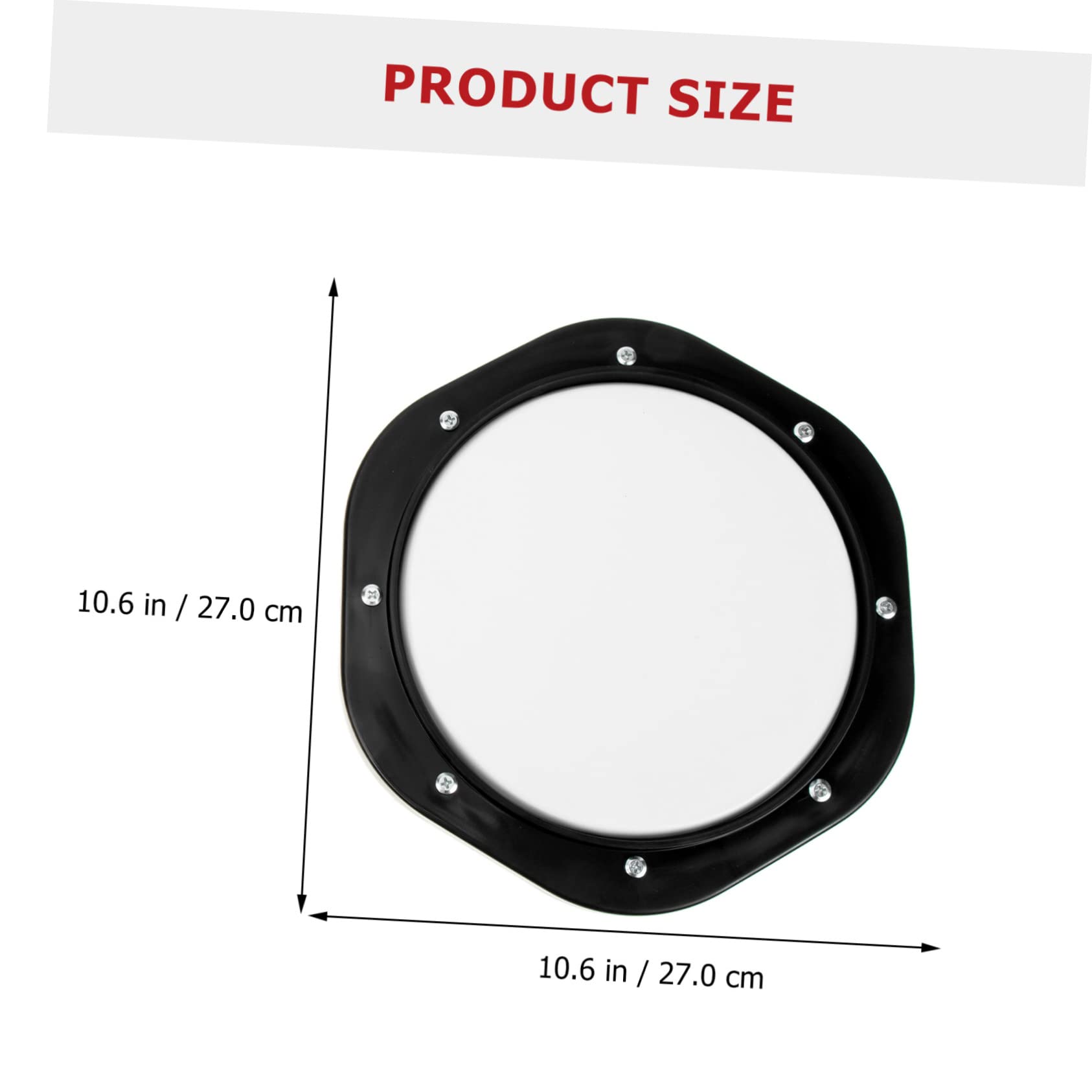 BESPORTBLE 1Set Drum Practice Pad with Metronome Drumsticks and Pouch for Beginners and Advanced Drummers for Silent Practice at Home Durable Drum Accessory for Enhanced