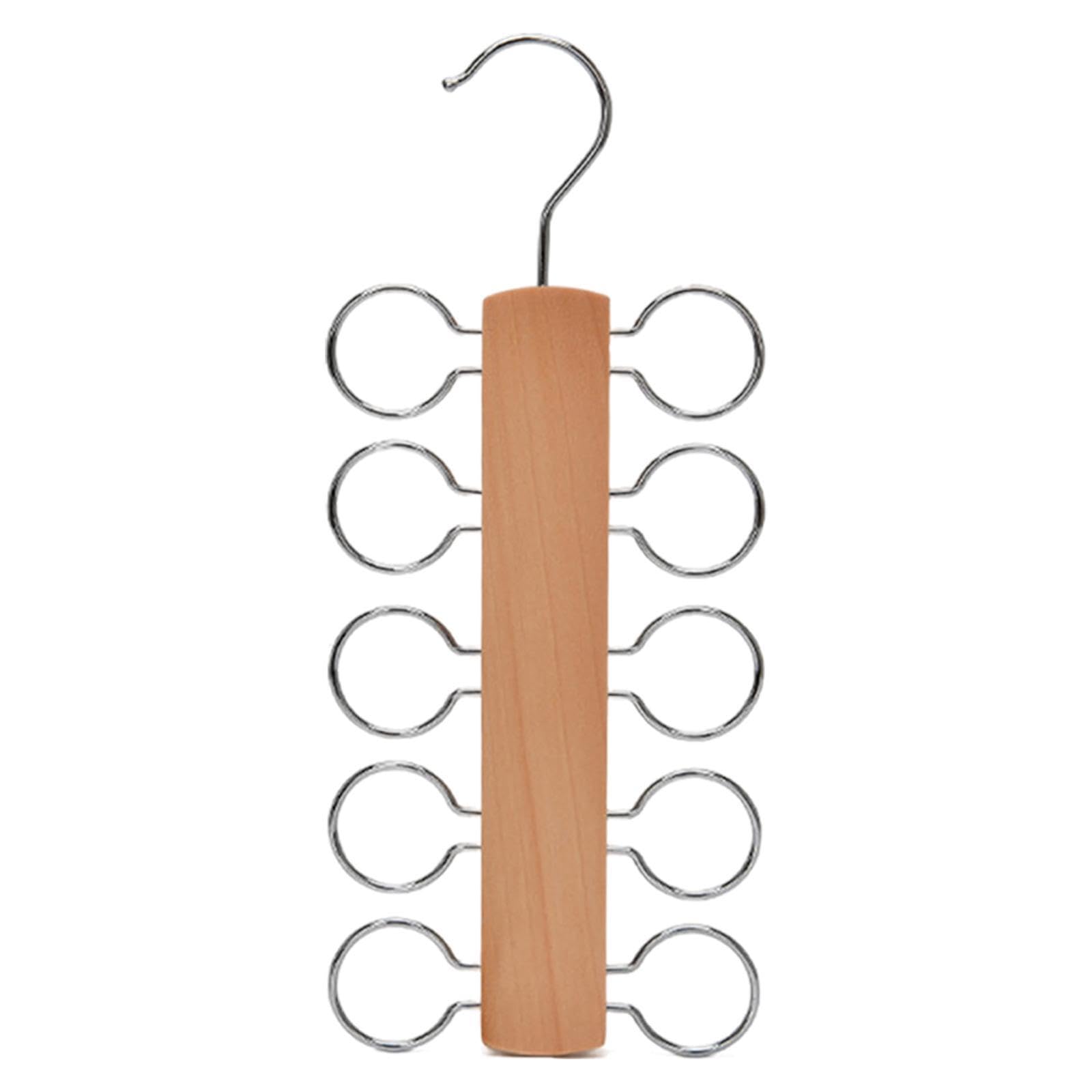 ALCXAZS Tie Hanger Shawl Organiser Space Saving Scarf Hanger for Shawl Tie