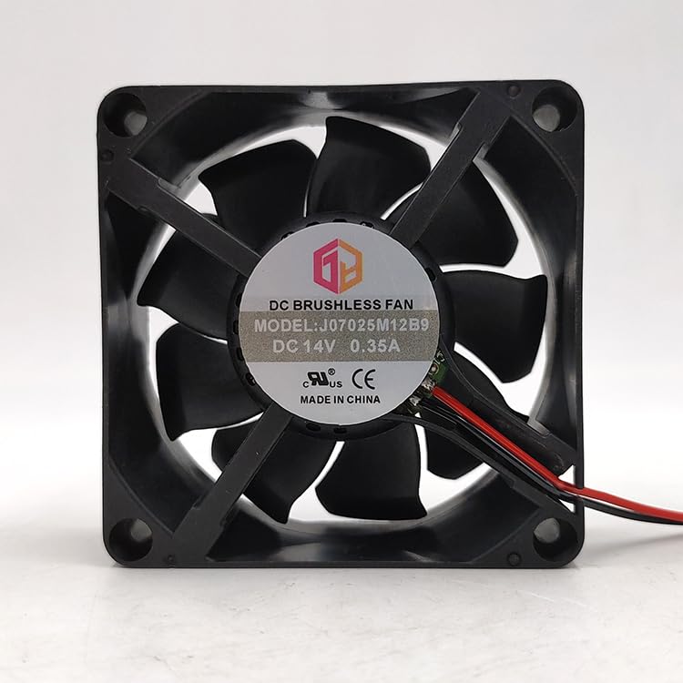NZNYDNL 7cm 14V 0.35A J07025M12B9 7025 welding machine large air volume fan inverter Fan