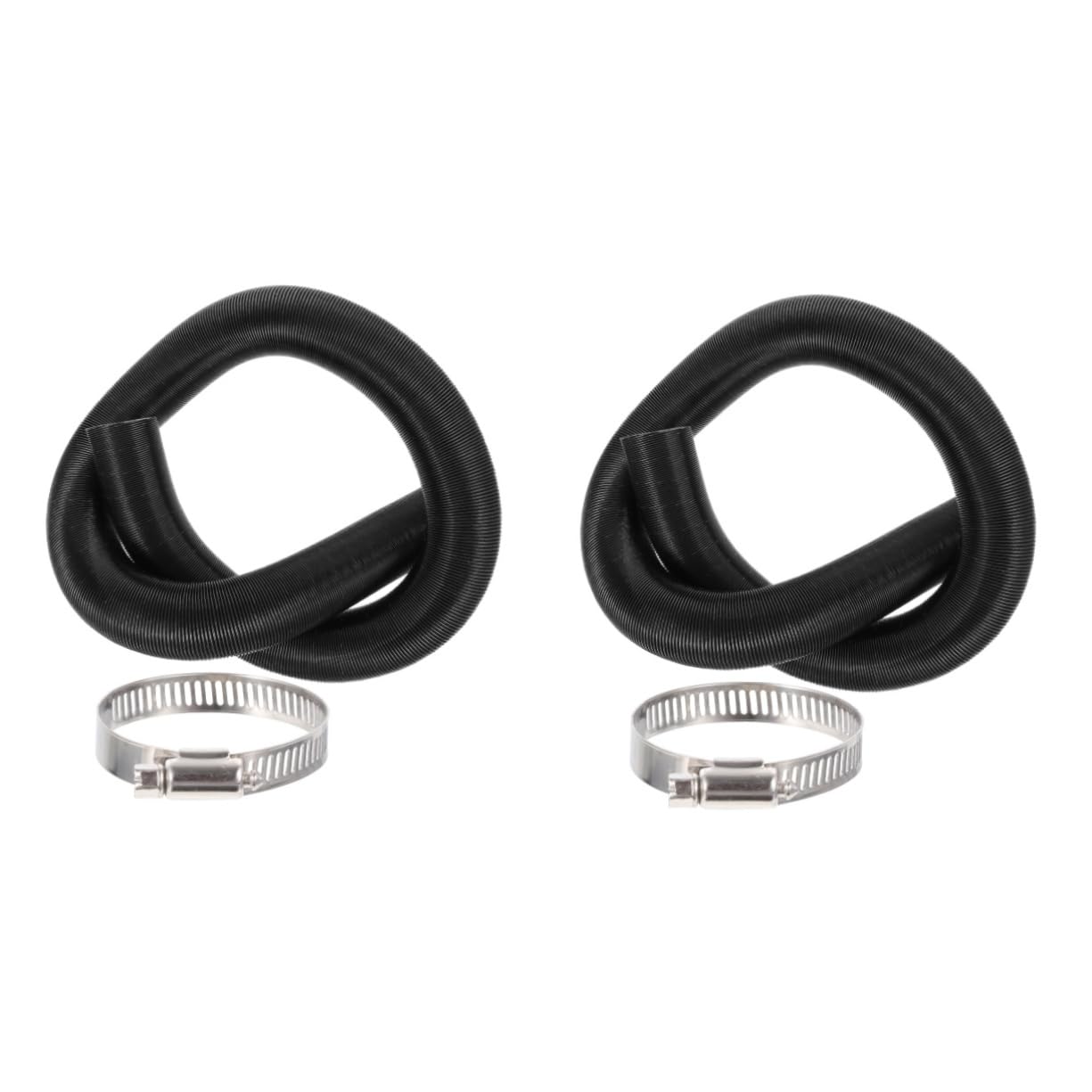 MAGICLULU 2 Piezas Salida de Coche Manguera de ventilación Manguera Flexible de Aire Manguera calefacción Coche Calentadores Aire Acondicionado Tubo de Escape Parte lámina de plástico