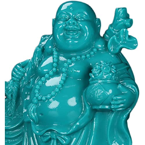 Amazon.co.jp: 仏像 七福神 布袋 様 天然ターコイズ （トルコ石）布袋