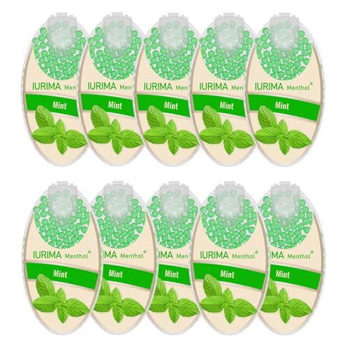 IURIMA Mentholcapsules | bille mentholcigarette 2000 pièces | Bille menthol pour cigarette | DIY Menthol balles filtre pour une saveur inoubliable | Boîte de...