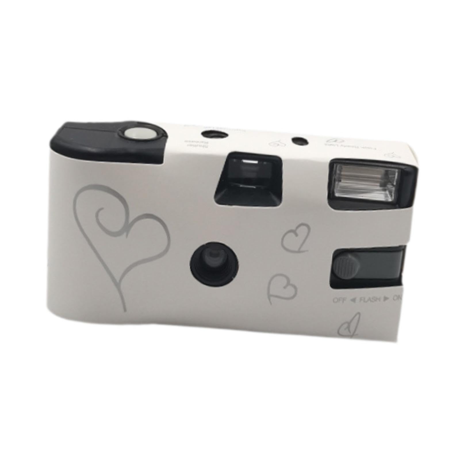 16 Cámaras Desechables Vintage de 35 Mm con Flash, Portátiles Y Compactas, Fabricadas en PP, Ideales para Estudiantes, Principiantes Y Niños, 16 Películas