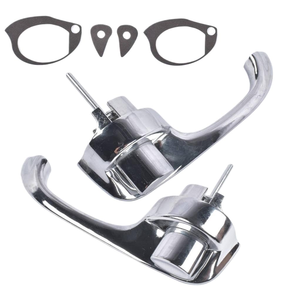 Eckykaydw Onecolor Exterior Door Handles Set Compatible With Firebird Camaro 1967 1968 1969