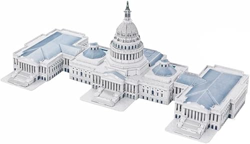 Liberty Imports 3D Puzzle  Juego de modelos hazlo tú mismo el juego de construcción de rompecabezas de arquitectura más grande del mundo