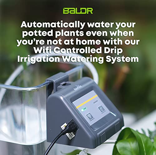 Baldr Electronic- Wi-Fi App-Controlled Indoor Irrigation Kit, Automatic Watering System For Indoor Plants With Diy Drip Irrigation, Pump And Smart Scheduling For House Plants #TOP7