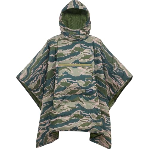 Image of Therm-a-Rest Honcho Poncho Wearable Hooded Camping Blanket, Bone