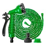 Mangueira Mágica Expansível 15 Metros com Gatilho e 7 Jatos para Jardim