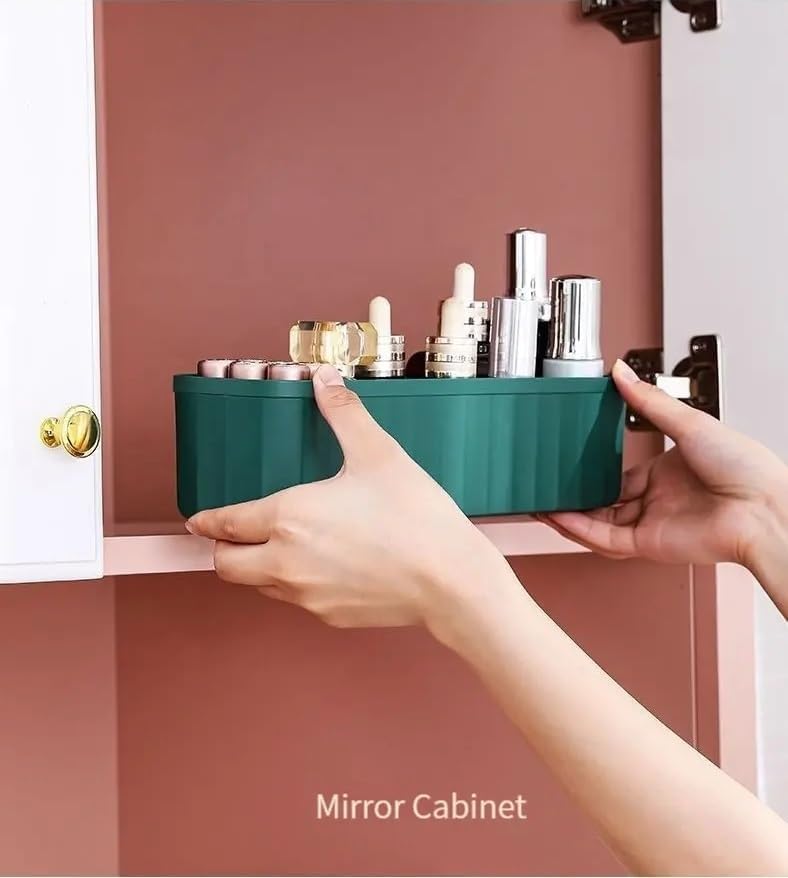 Image of Leawall Plastic drawers organisers Closet Storage Dividers for Underwear, Socks, Bras, Ties, Undergarments, Scarves Socks Tray storage box and organiser storage box wardrobe organiser 5 Grid(8 Pcs)