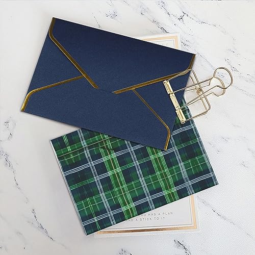 Zishak SN-127 Blue Scottish Tartan Radiant Gratitude Cards-Wedding,Friendship,Anniversary Greeting Cards thumb #7