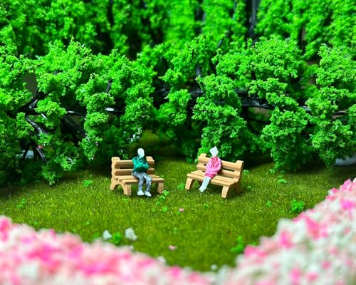 Figuritas miniatura 100 piezas escala 1:100 miniatura 6