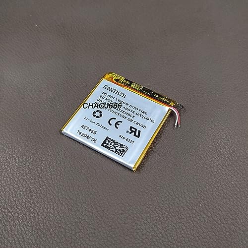 Mountrest Li-ion Polymer Battery Repair Replacement for iPod Nano 3rd Gen. 4GB 8GB A1236