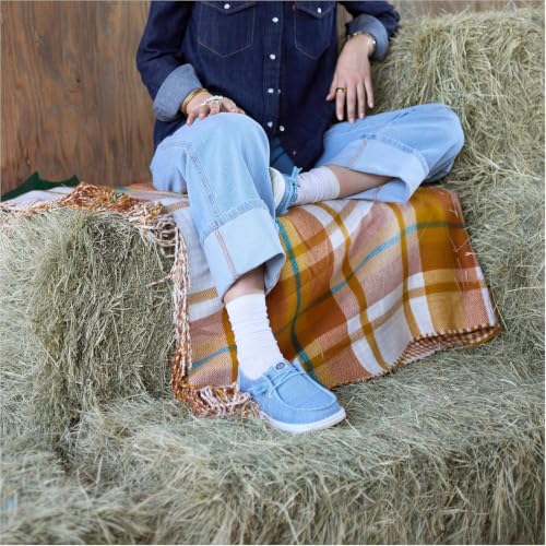 Image of HEYDUDE Women's Wendy Stretch Sox Slip On Loafer | Lightweight Stretch Mesh Easy On | Elastic Laces, Sock Like Fit