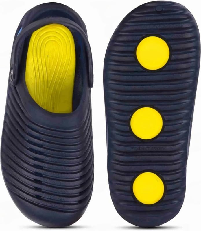 Image of Richmen Super Soft Stylish and Comfortable EVA Anti-Skid Men Sliders with Lightweight Cushioned Footwear Adjustable Back Strap Everyday Use Mules for Boys & Men's Clogs