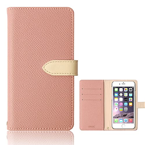 COVERARY Zenfone 11 Ultra ケース 手帳型 スマホケース 1個入り ピンク 全機種対応 スタンド機能 大人 可愛い 100062358