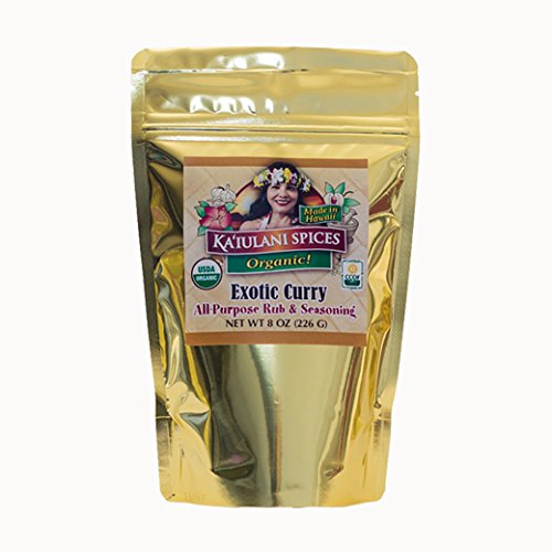 Organic Curry Medium (8oz) - Low Sodium, Low Sugar, No Gluten, No Nuts