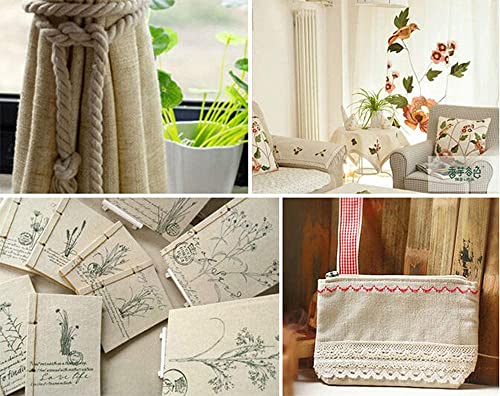 Lovous 2016ZCY051002-B Muslin Linen Fabric Embroidery Fabric Linen Cloth Needlework Fabric Garments Crafts Accessories Embroidery Cloth Backing Material Quilting Sewing Draping Fabric 21 thumb #1