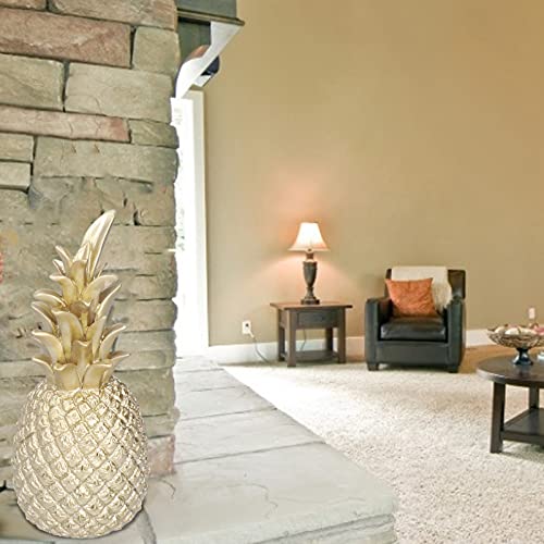 Estatua decorativa de piña de resina artificial miniatura 5