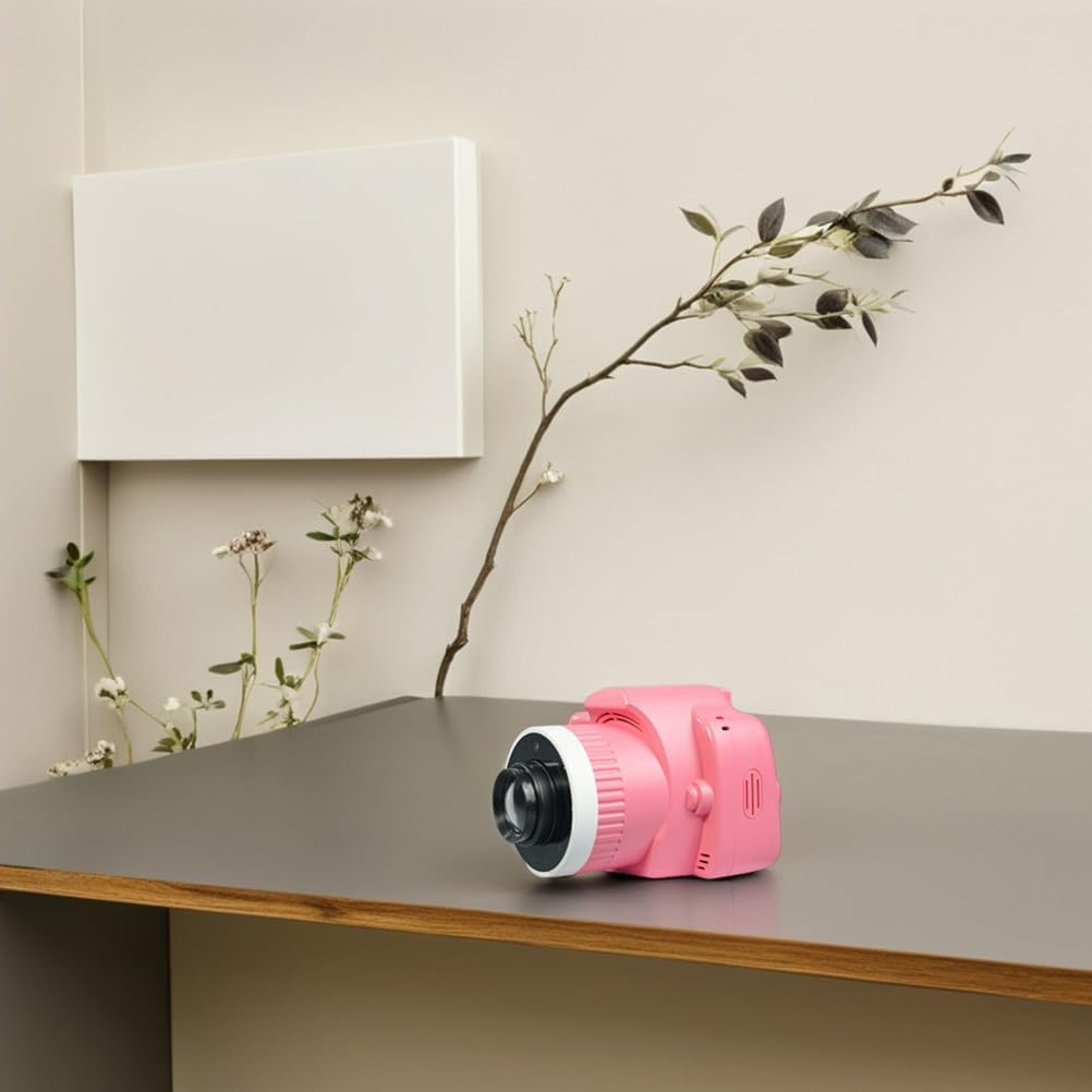 VICASKY Kids Camera with Projector for Video and Children's with Projector, Full 1080p Music Playback Function, Small Portable for Camping and Photography Adventures