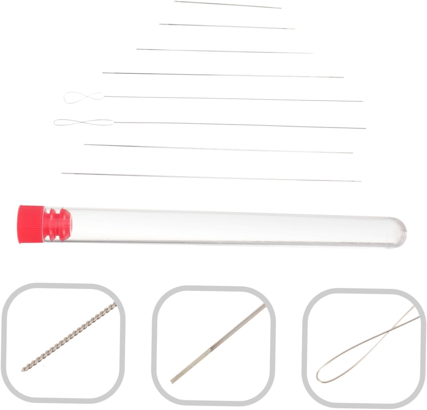Gadpiparty 1set Beading Needles Kit for Jewelry Making and Beading Tools Easy Threading Design for Crafts and Embroidery Projects