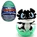 Dragons Auswahl Drachen-Ei | DreamWorks Egg Plüsch-Figur, Farbe:Grün