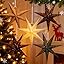 Lot De 3 Étoiles En Papier 35 Cm - Décoration Fenêtre Étoile 3D Noël Et Nouvel An - Lanternes Suspendues