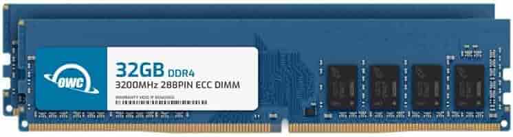 ◆LECOQ◆ L2K Venture GrayQP323LCR77 QP323LCR77_GRY0 OWC 64GB (2x32GB) DDR4 3200MHz PC4-25600 CL22 2RX8 ECC