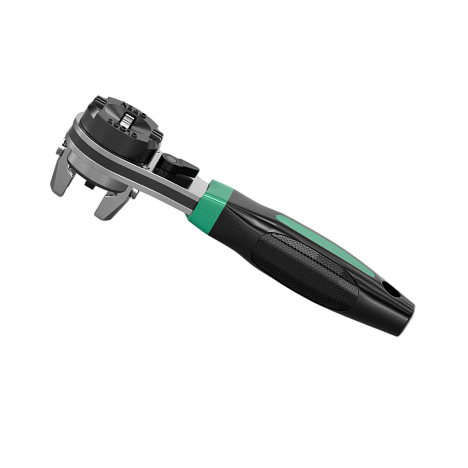 Zbiianxer Wrench Manual Ratcheting Wrench Tool Applicable 1/4-7/8 Repair Adjustable Manual Spanner Accessories Professional Handle Tool