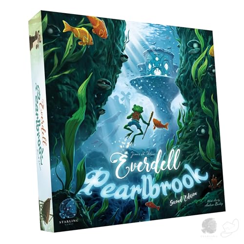 Image of Everdell: Pearlbrook 2nd Edition Expansion | Strategic Board Game Add-On | Solo & Multiplayer | Ages 10+ | 1-4 Players | 60-90 Minutes Playtime
