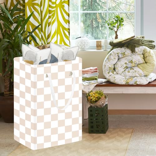 Image of MAIZMZ Foldable Storage Basket with Waterproof Lining,75L Collapsible Girls Organizer Kids Laundry Hamper with Handles for Bedroom, Laundry, Living Room, Kids' Toys, and Camping