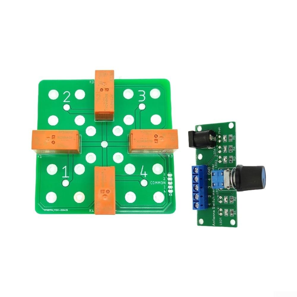 4:1 Commutateur d'antenne PCB Métal 3000 W PEP Compact (C)