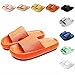 Sumvov Cozyslides Original Damen Schlappy Schlappen 100% EVA Super Weich Rutschfest Badeschuhe Cozislides Original Hausschuhe Damen Herren