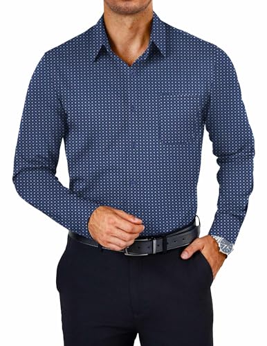 COOFANDY Men's Wrinkle-Free Dress Shirts