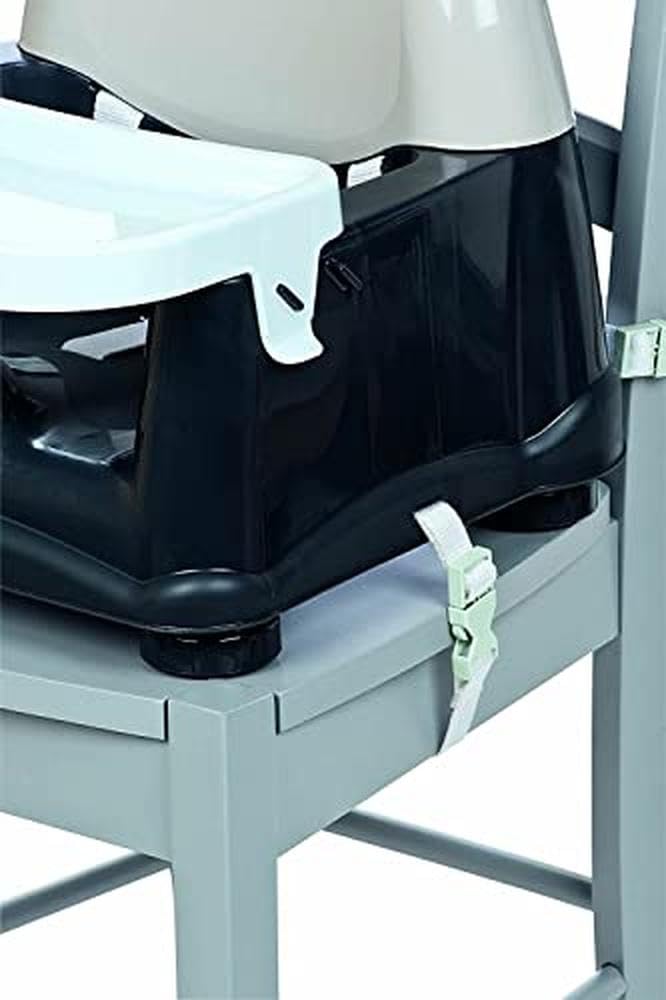 Safety 1st Easy Care Rialza Sedia per Bambini per Sedia da Tavolo, con Vassoio Incluso, Grigio (grey patches)