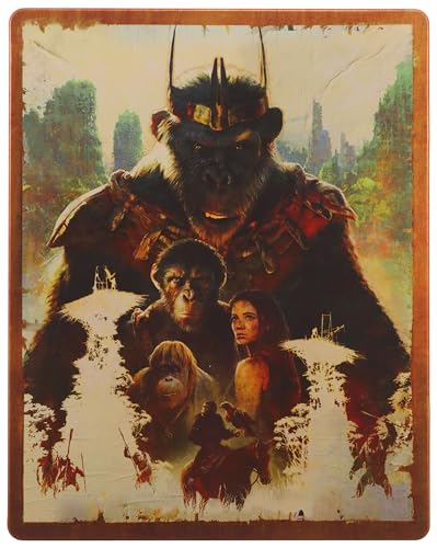 Photo de La Plan?te des singes : Le Nouveau Royaume steelbook 4K [Blu-Ray] [Region Free] (Audio français. Sous-titres français)